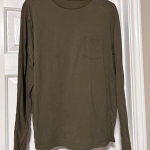 Goodfellow & Co Men's Khaki Long Sleeve Tee